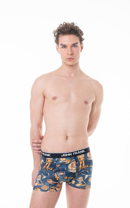Digital Printed Boxer Kovboy