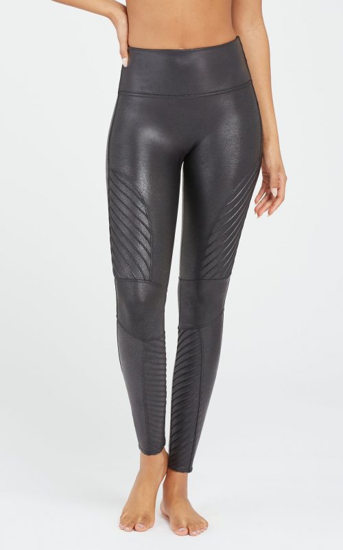 Faux Leather Moto Leggings